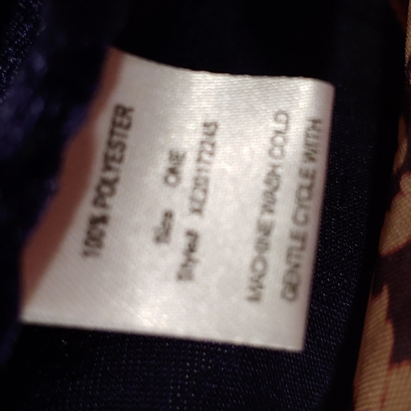 Ladies one size Velvety Blue/Beige Kimono - Picture 6 of 8